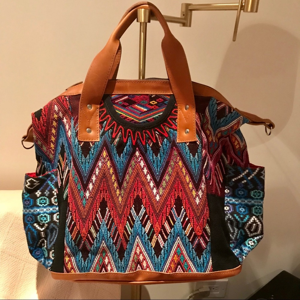 Gorgeous Rare Nena & Co CDB In Turquoise & Rust